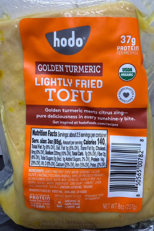 Hodo Golden Turmeric Lightly Fried Tofu