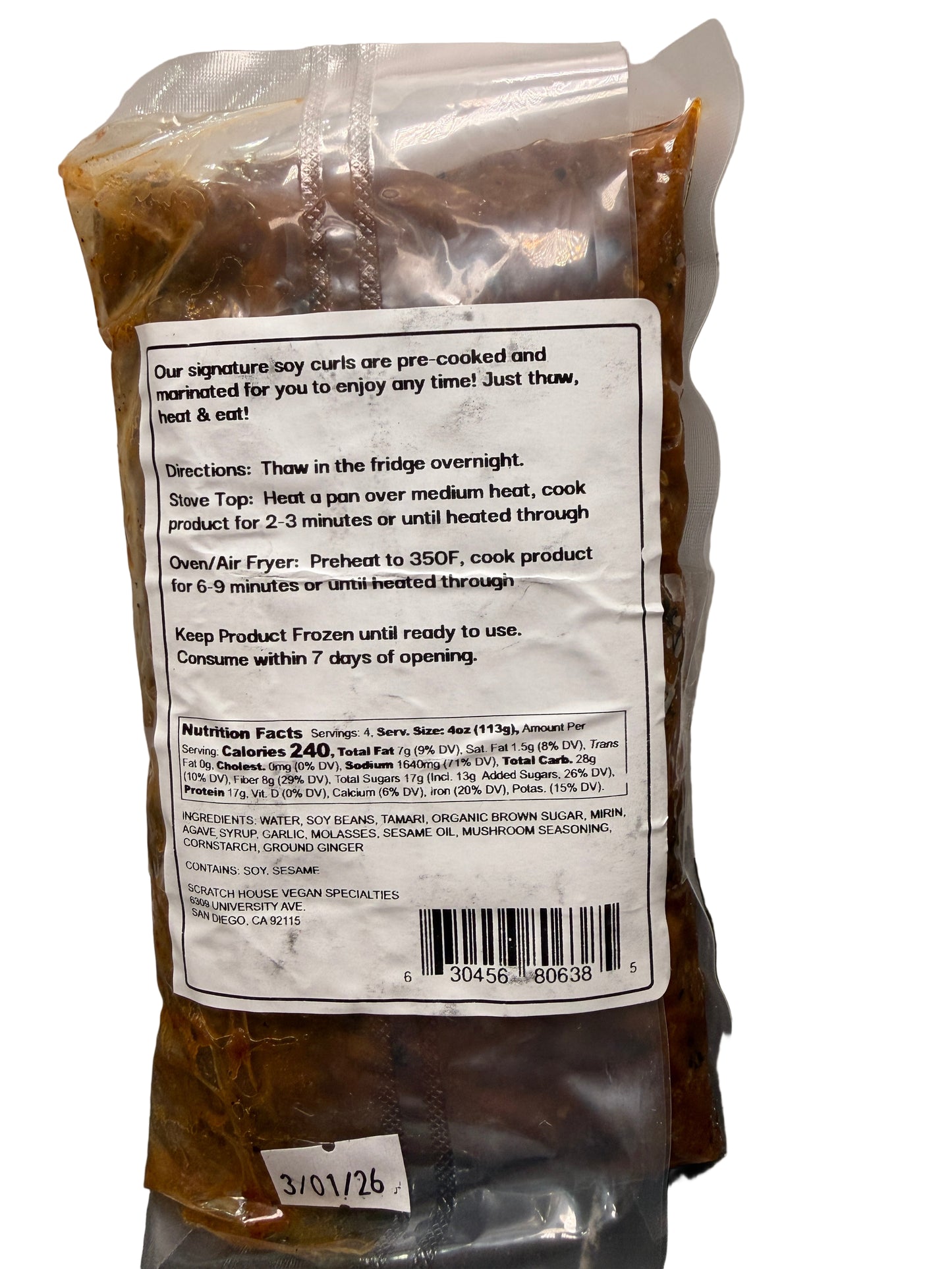 Scratch House Chicken Teriyaki