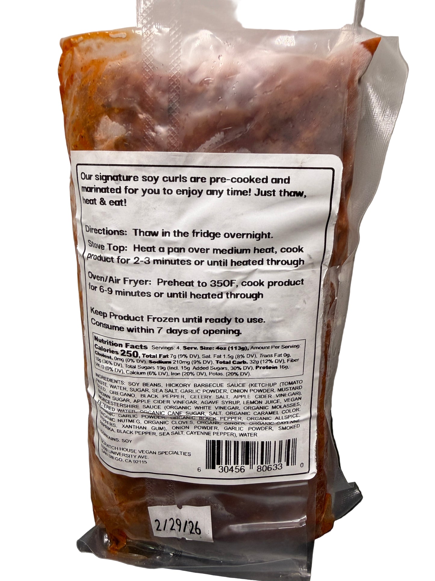 Scratch House Hickory Barbecue