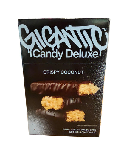 Gigantic Crispy Coconut Deluxe Candy Bar 5pk