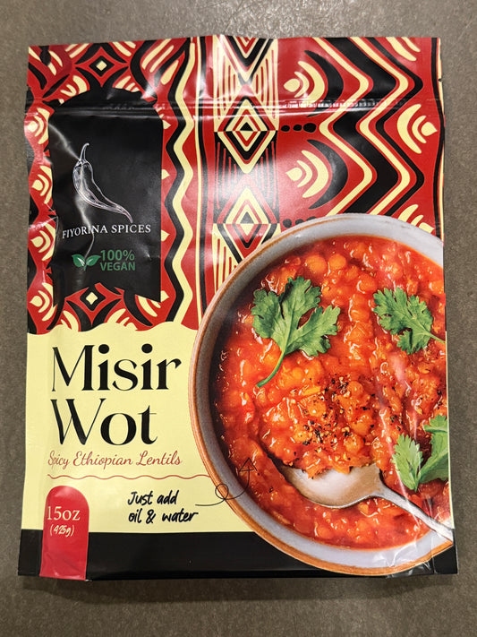 Misir Wot Spicy Ethiopian Lentils