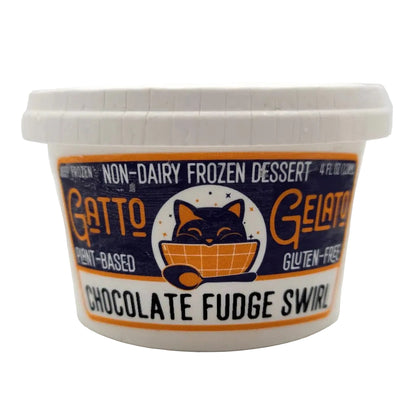 Gatto Gelato - Chocolate Fudge Swirl