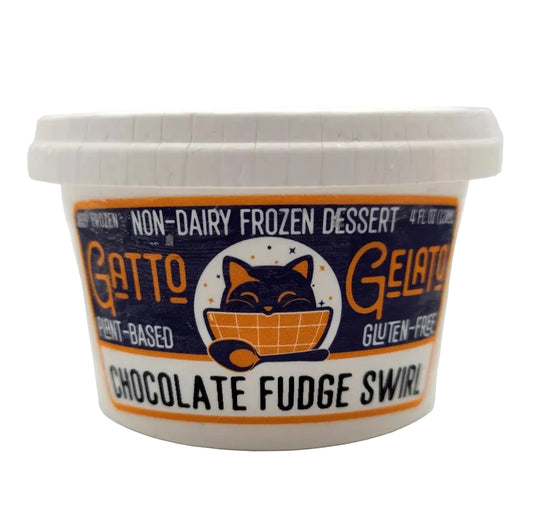 Gatto Gelato - Chocolate Fudge Swirl
