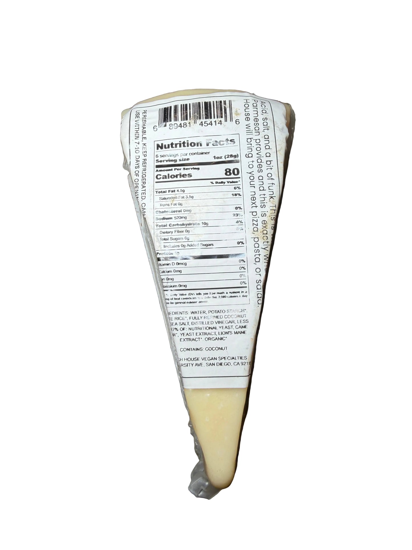 Scratch House Parmesan