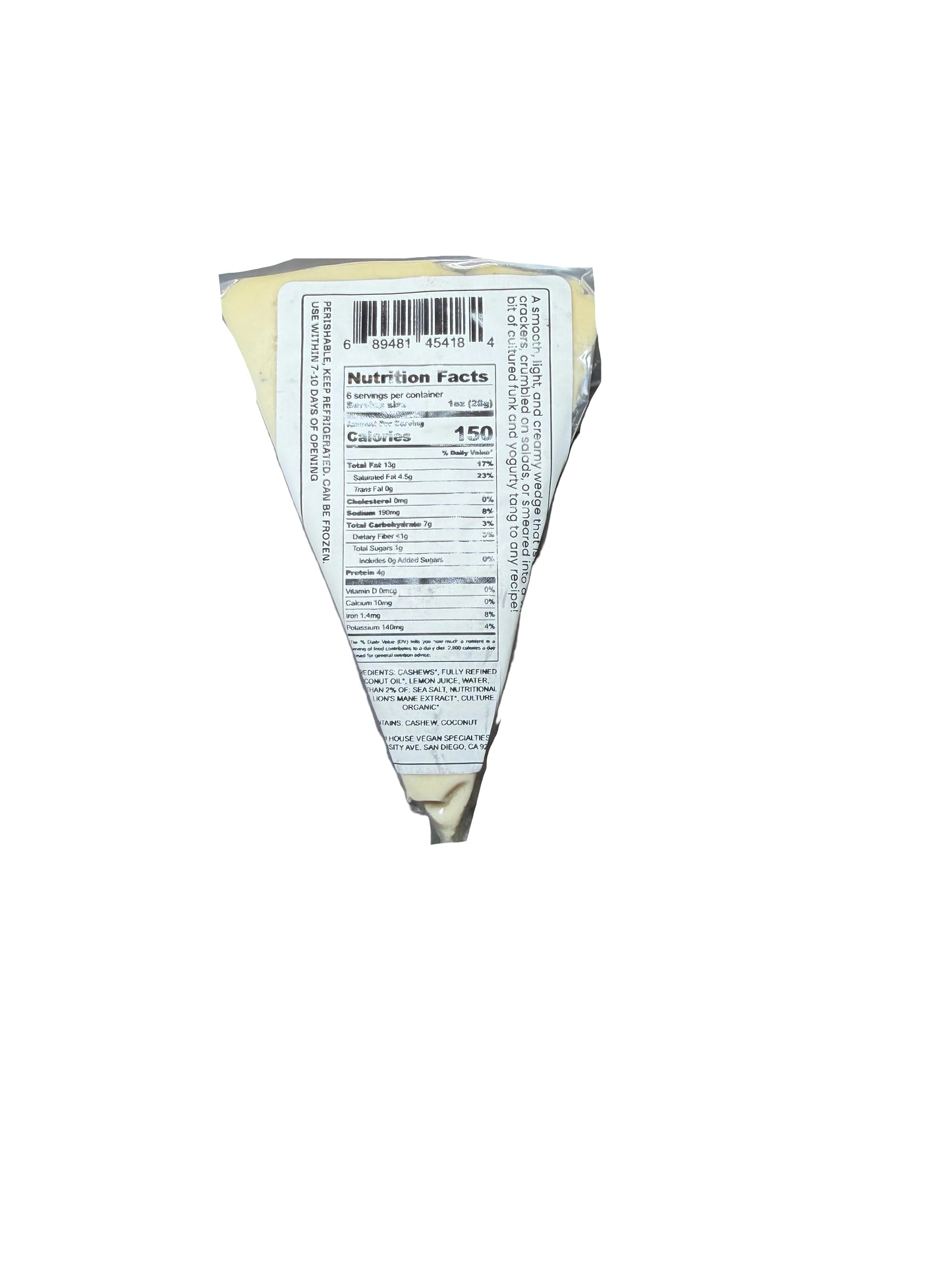 Scratch House Goat Cheese