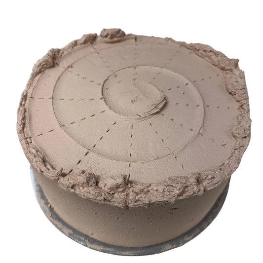222 Pastry Cake Slice - Marble Cake