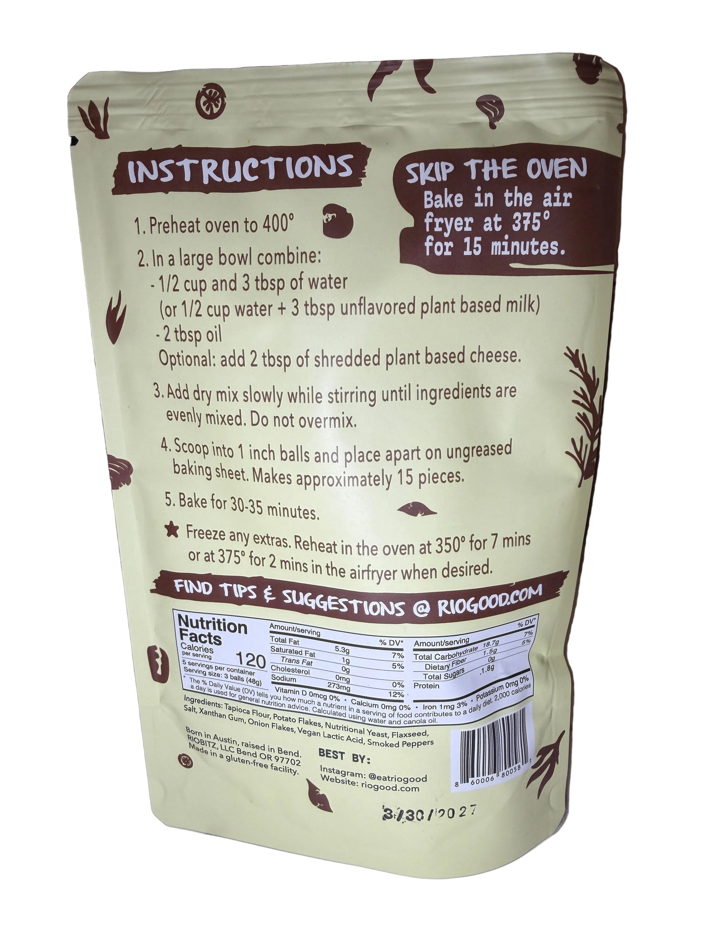 Rio Good Ch-Easy Bread Hot & Smoky