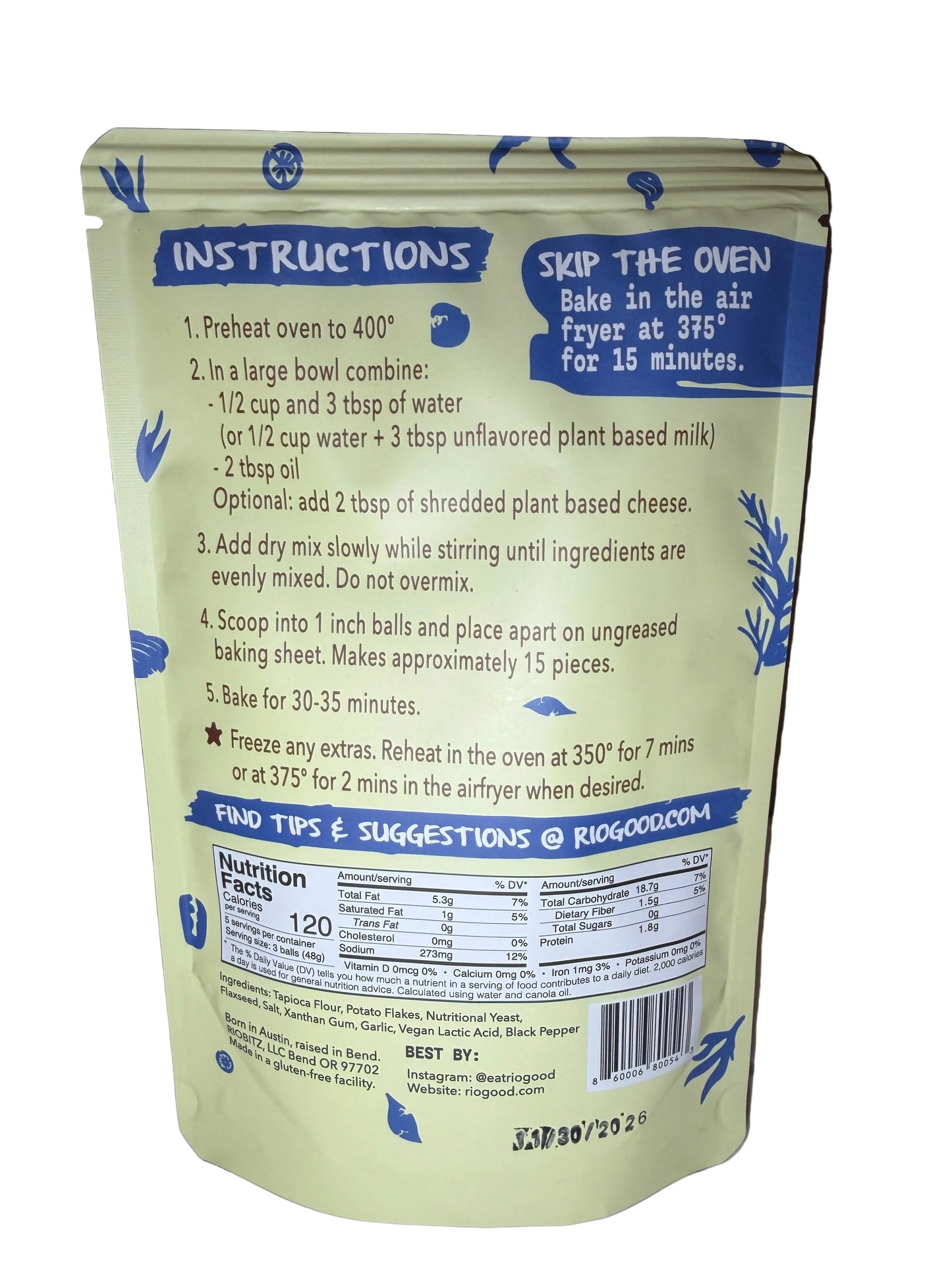 Rio Good Ch-Easy Bread Original