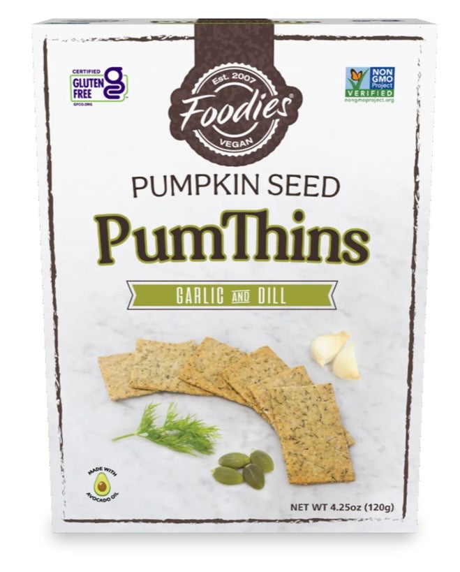 Foodies Vegan PumThins Garlic n Dill