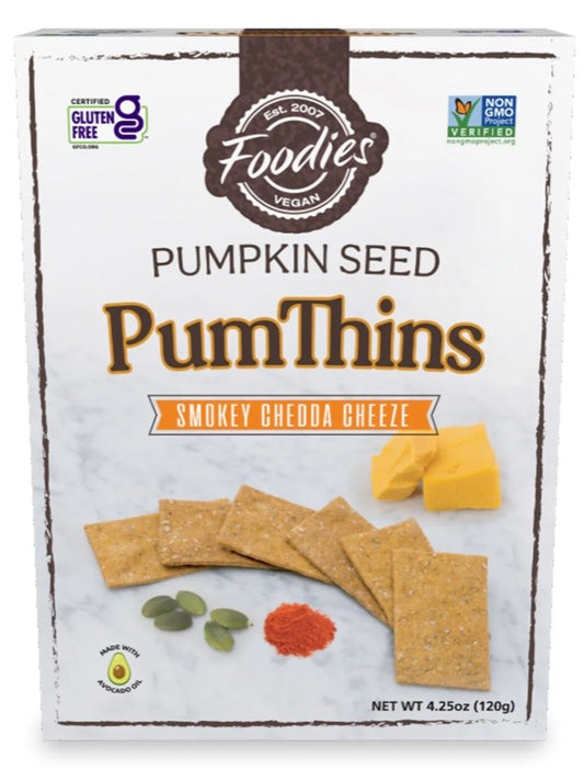 Foodies Vegan PumThins Smokey Chedda