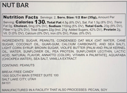 Break Free - Nut Bar