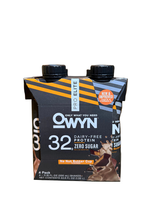 OWYN No Nut PB 11.15 oz 4pk
