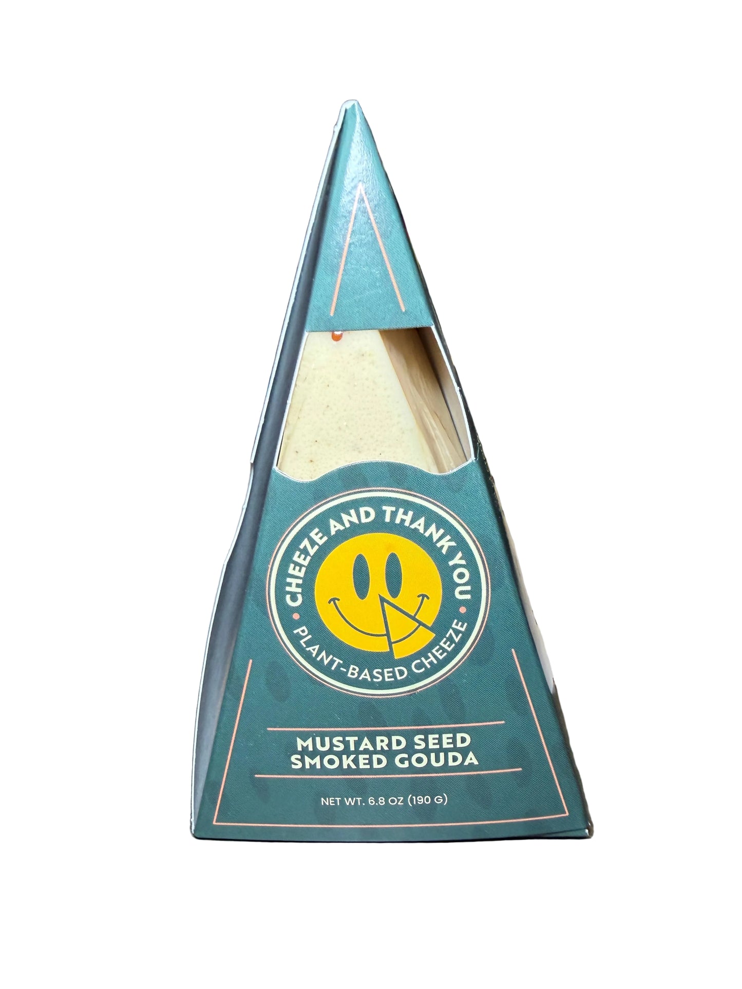 Cheeze And Thank You Mustard Seed Smoked Gouda