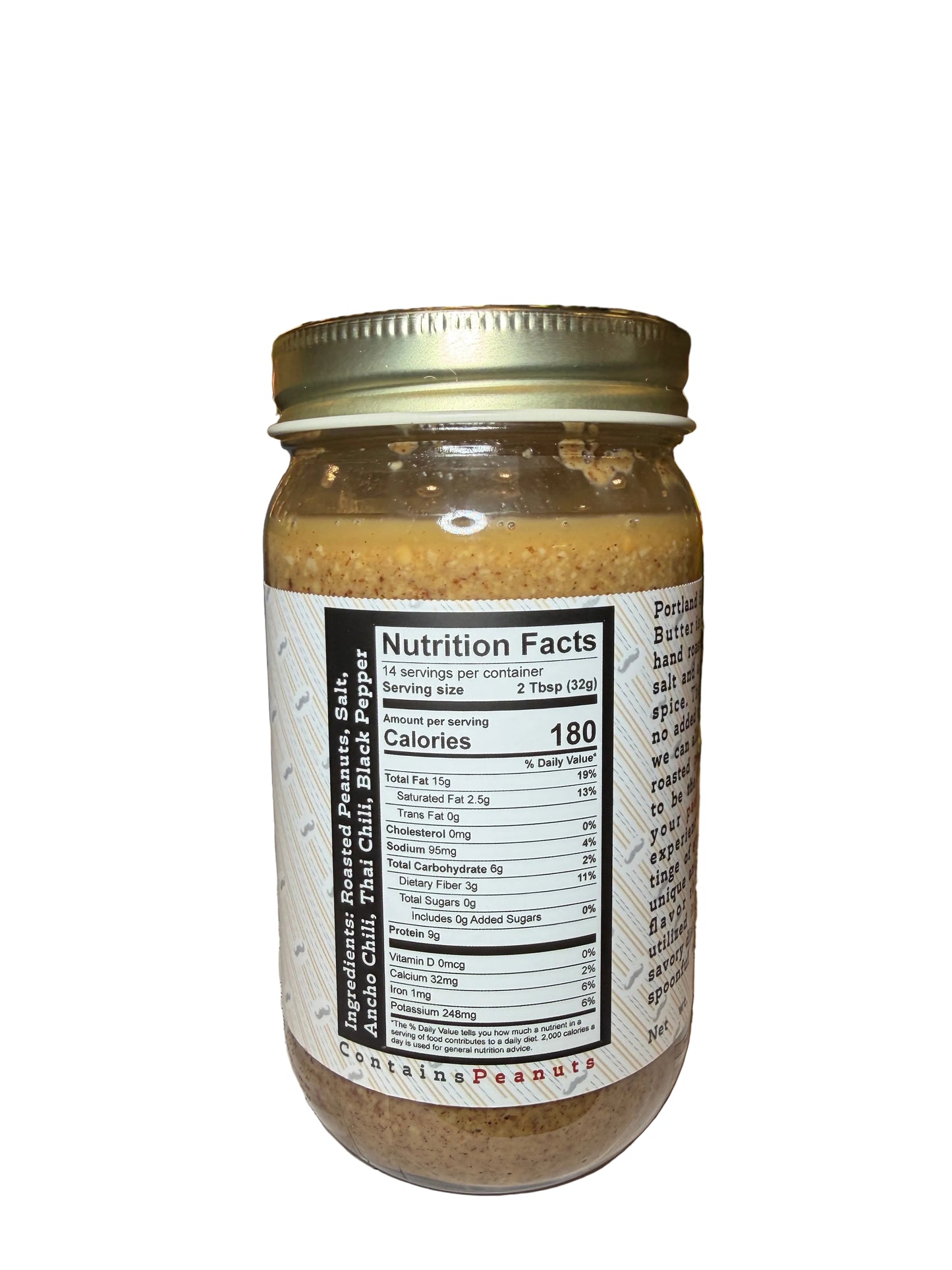 Portland Spicy Peanut Butter Company - Spicy PB