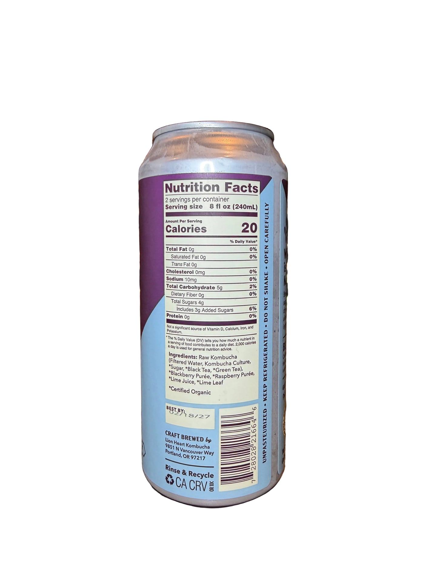 Lion Heart - Seasonal Flavor - Blackberry Lime