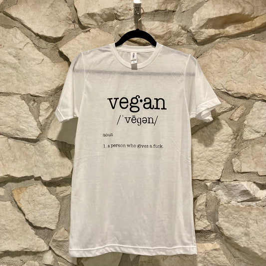 Vegan Club Vegan Definition T-Shirt (Unisex)