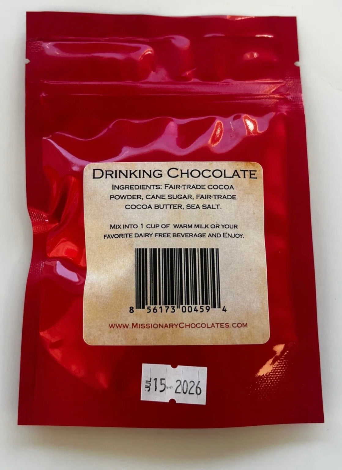 Missionary - Individual Serving Cocoa Mix