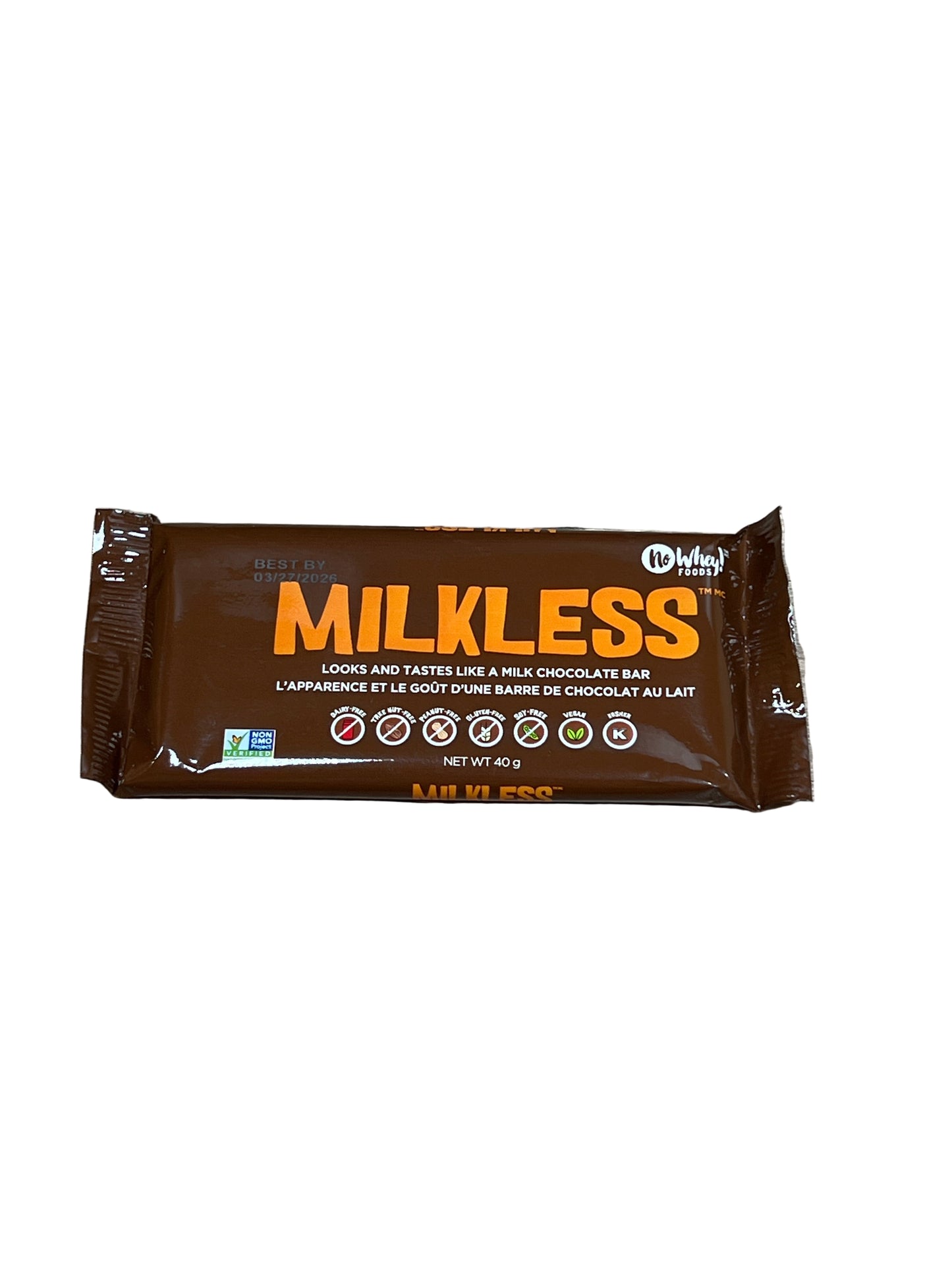 No Whey! Foods Milkless Bar
