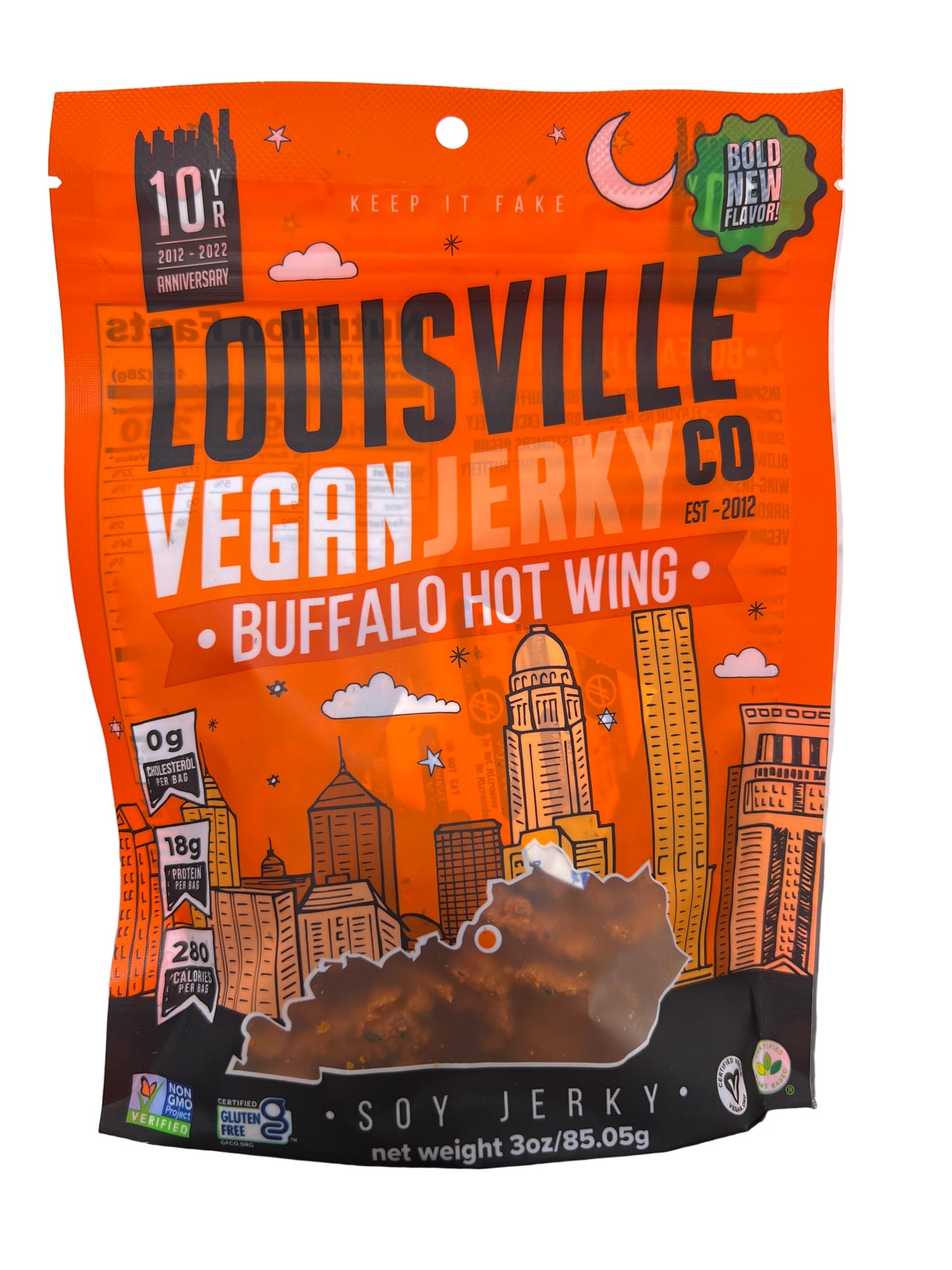 Louisville Jerky Buffalo Hot Wing
