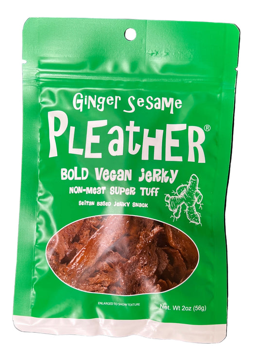 Pleather Bold Vegan Jerky Ginger Sesame