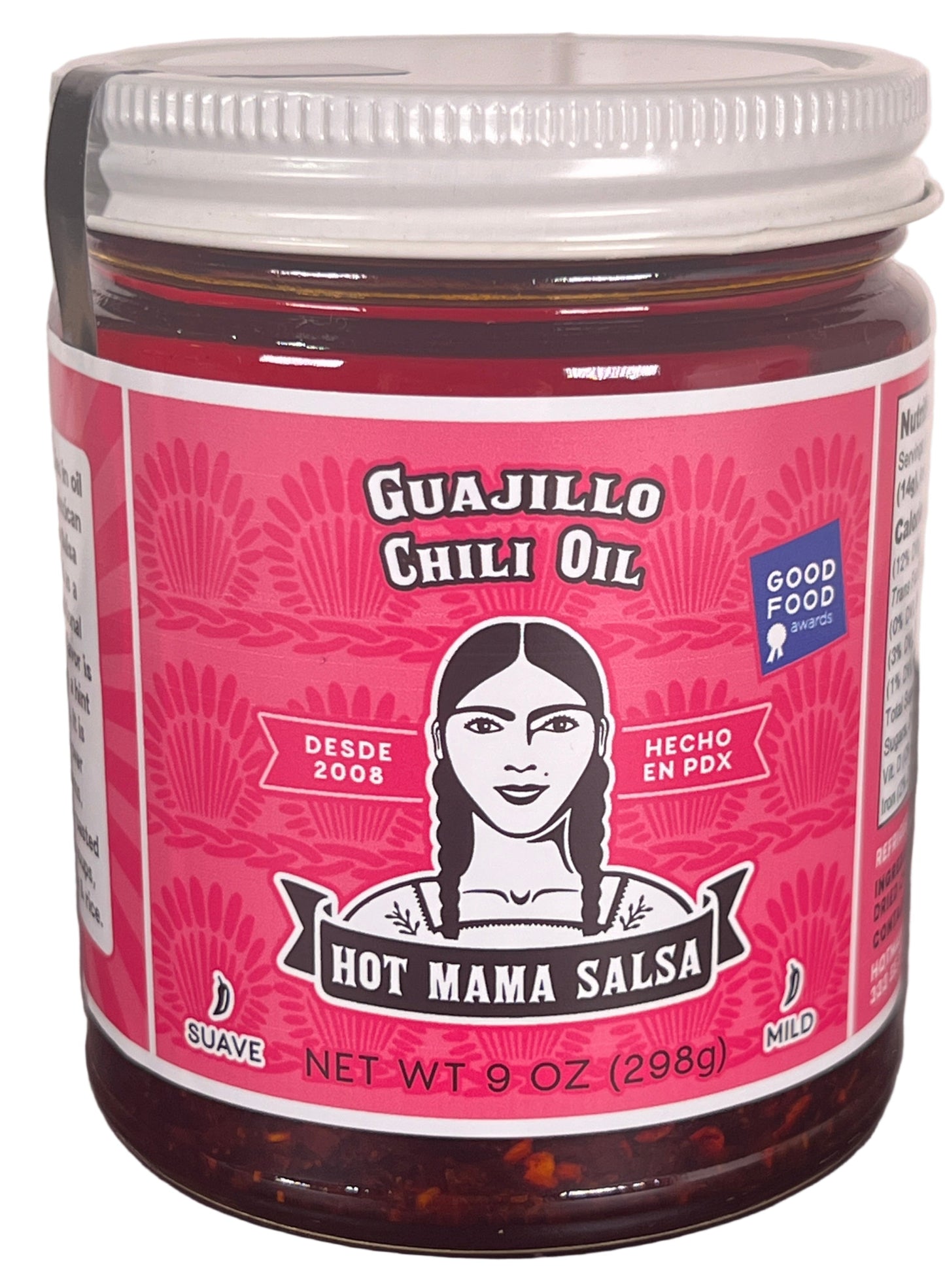 Hot Mama Salsa Guajillo Chili Oil