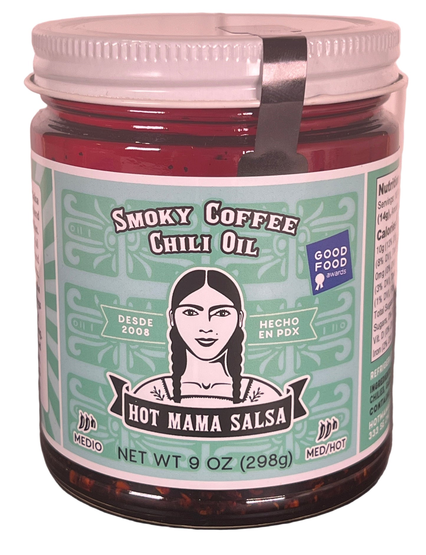 Hot Mama Salsa Smoky Coffee Chili Oil