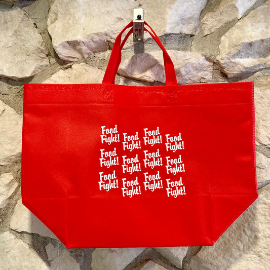 Food Fight! Logo Cheap Tote Bag