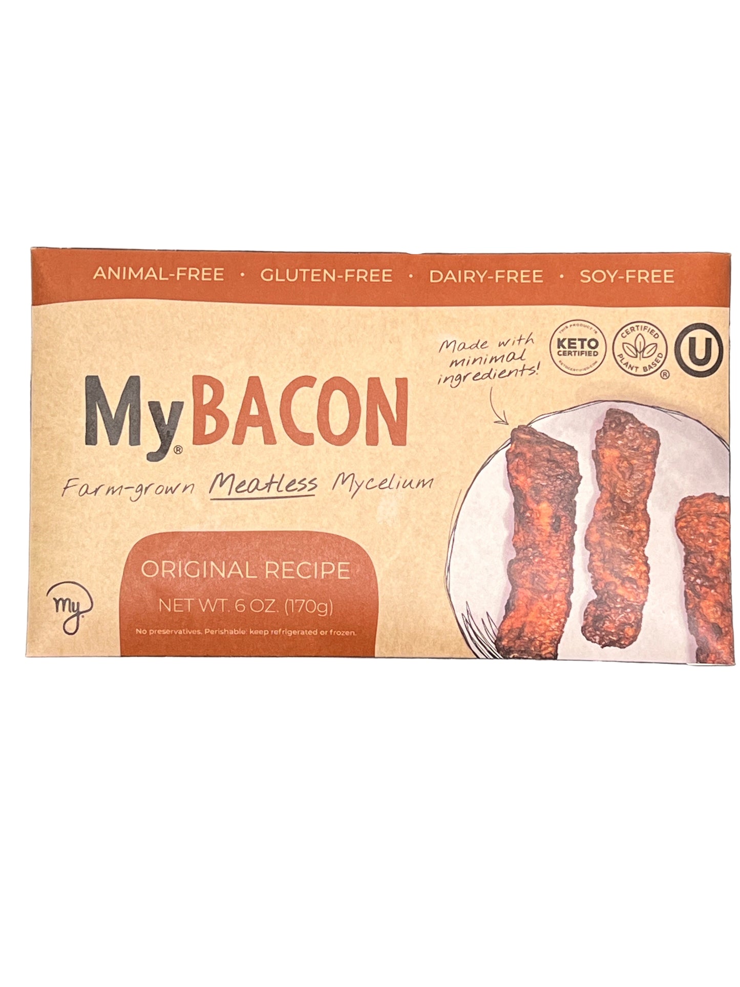 MyBacon Farm-Grown Meatless Mycelium