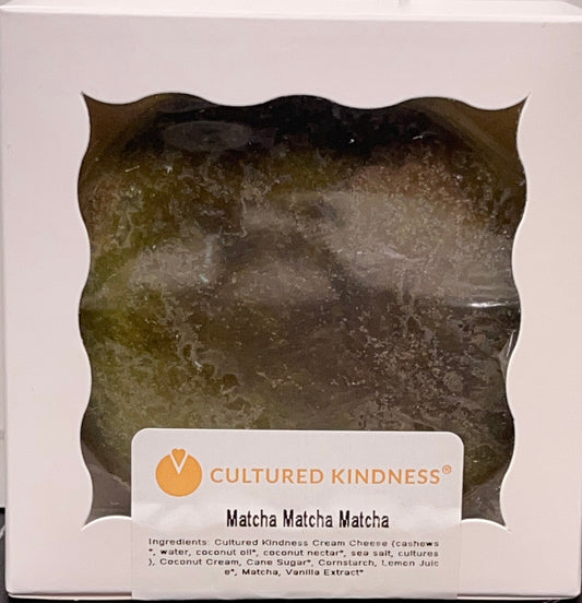 Cultured Kindness Matcha Matcha Matcha Cheesecake