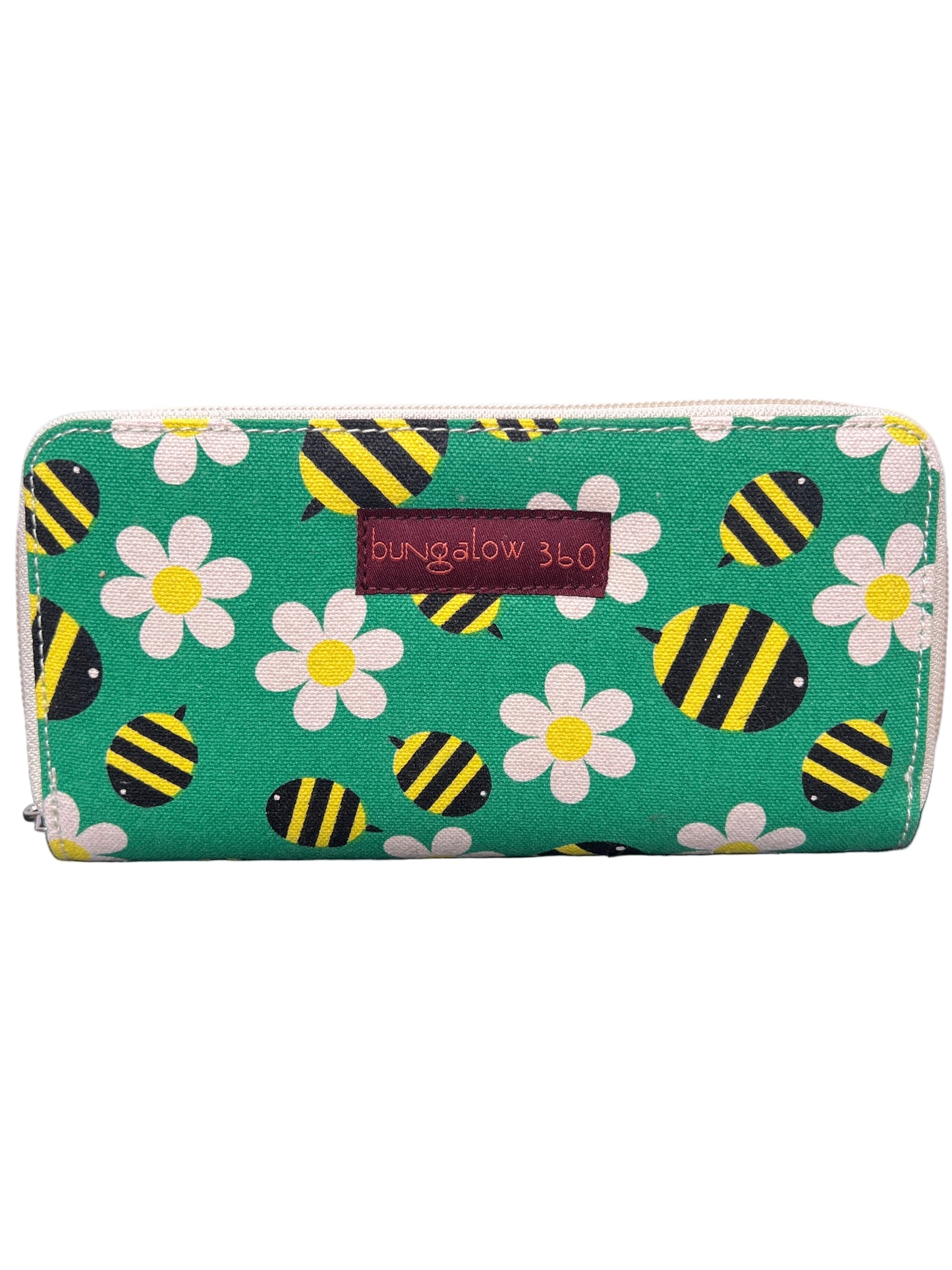 Bunalow360 Zip Around Wallet "Bees"