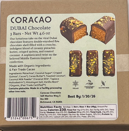 Coracao Dubai Chocolate