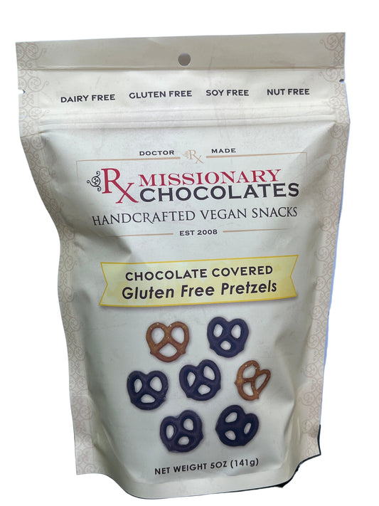 Missionary Chocolates Chocolate Covered Gluten Free Pretzels