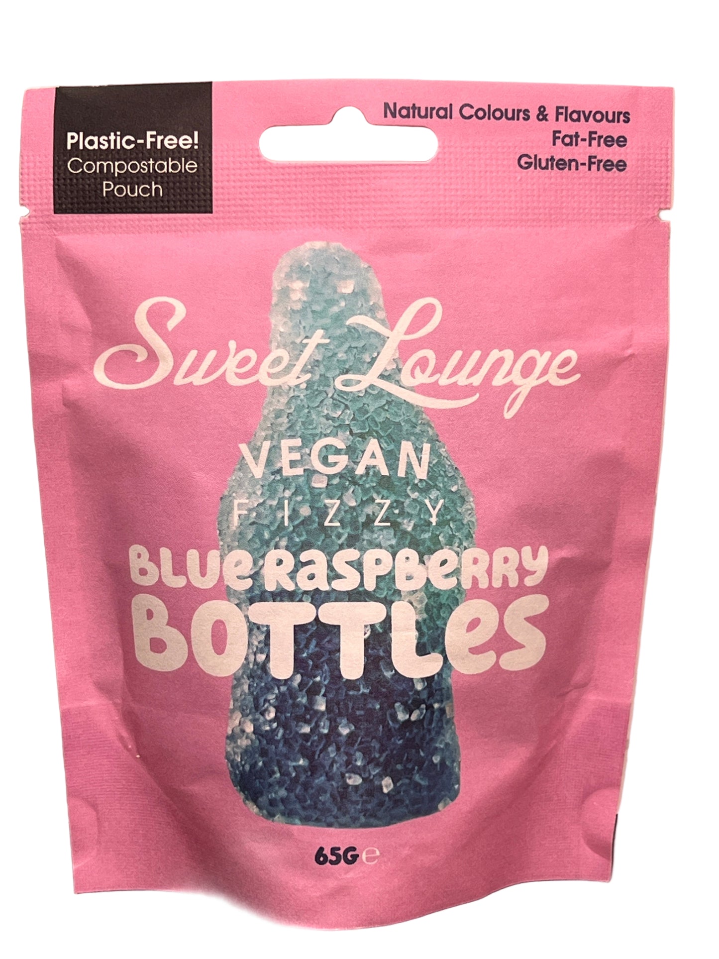 Sweet Lounge Fizzy Blue Raspberry Bottles 65g