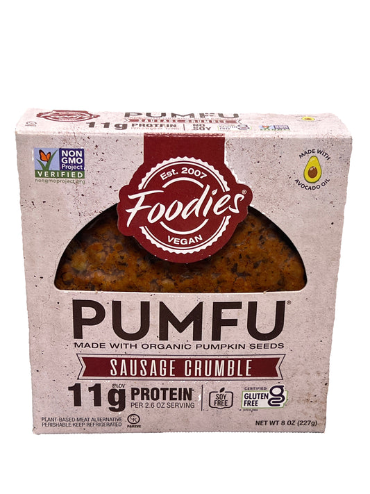 Foodies Vegan Pumfu Sausage Crumble