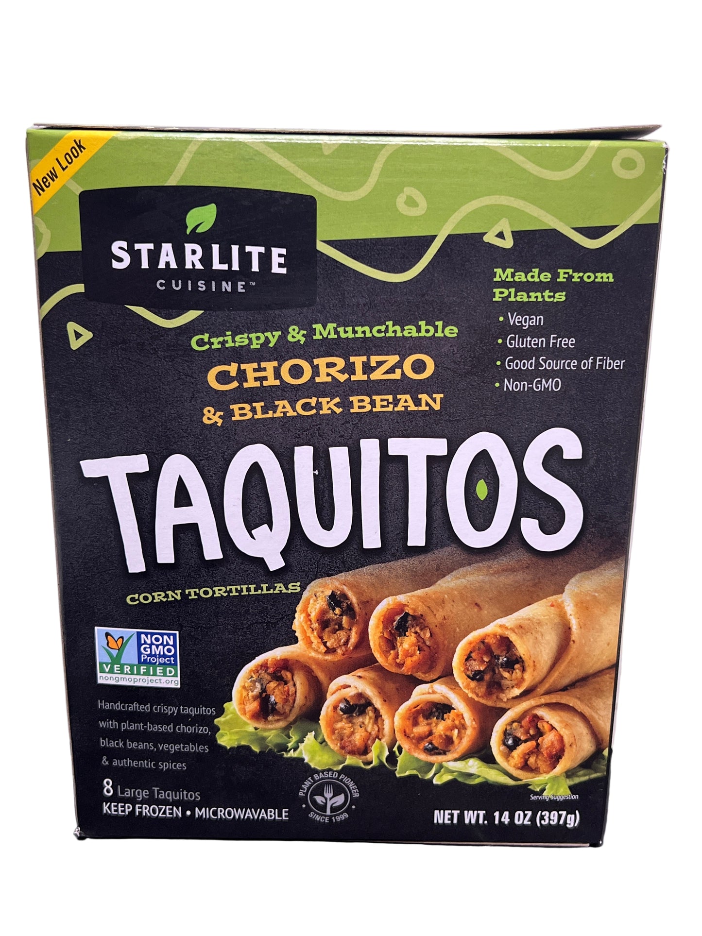 Starlite Taquitos Chorizo & Black Bean