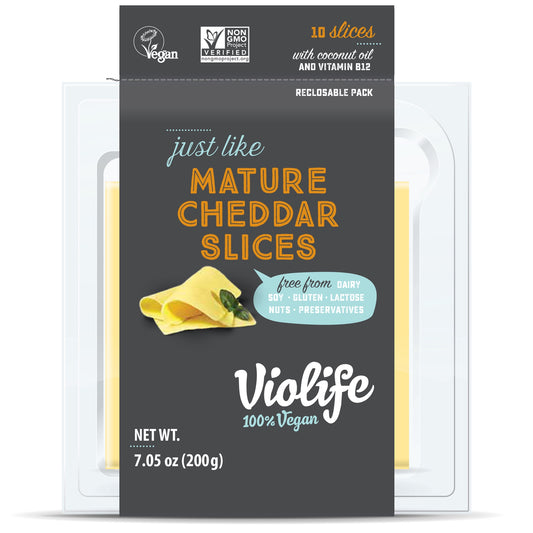 Violife Mature Cheddar Slices