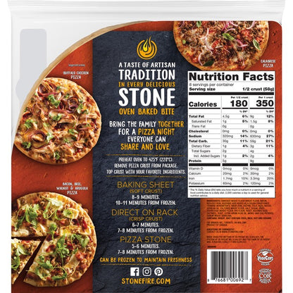 Stonefire Pizza Crust