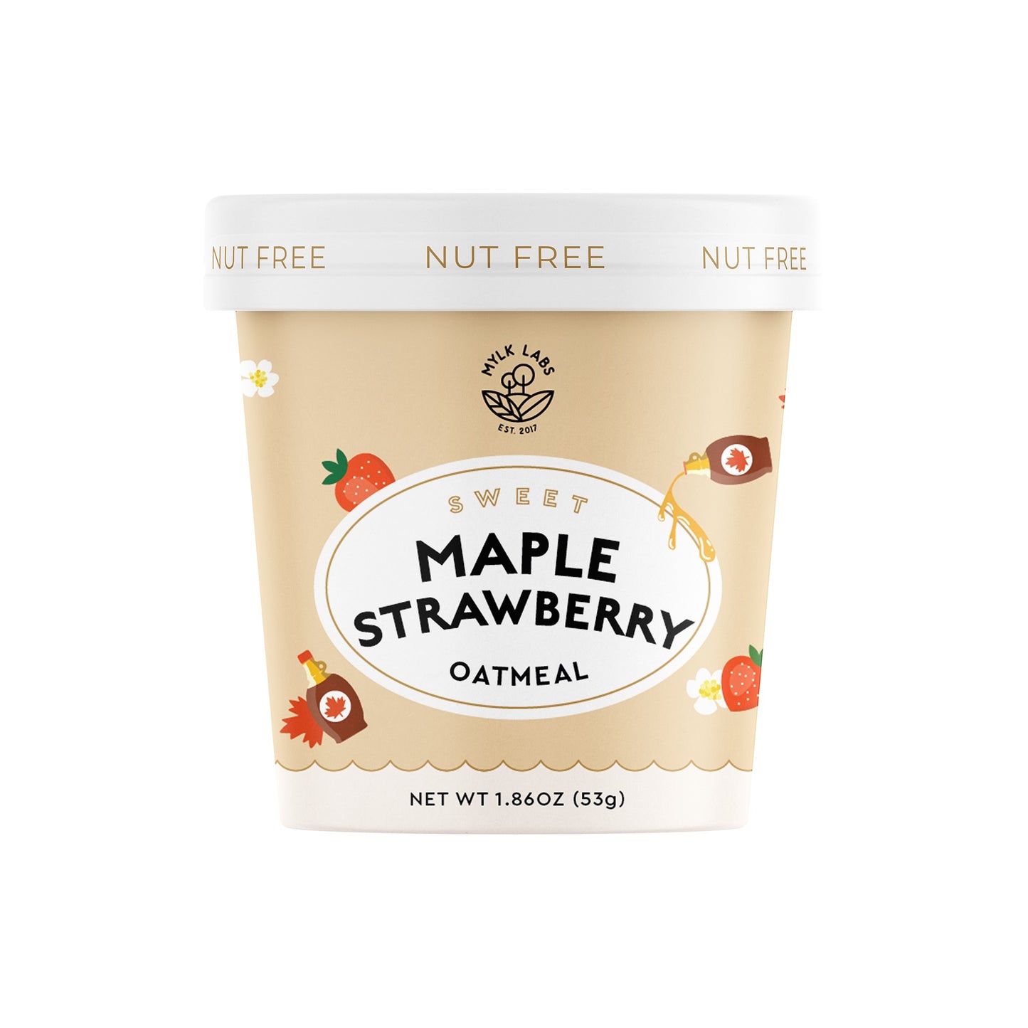 Mylk Labs - Maple Strawberry Oatmeal