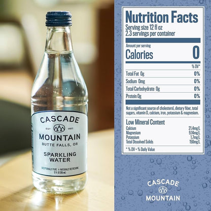 Cascade Mountain Sparkling Water
