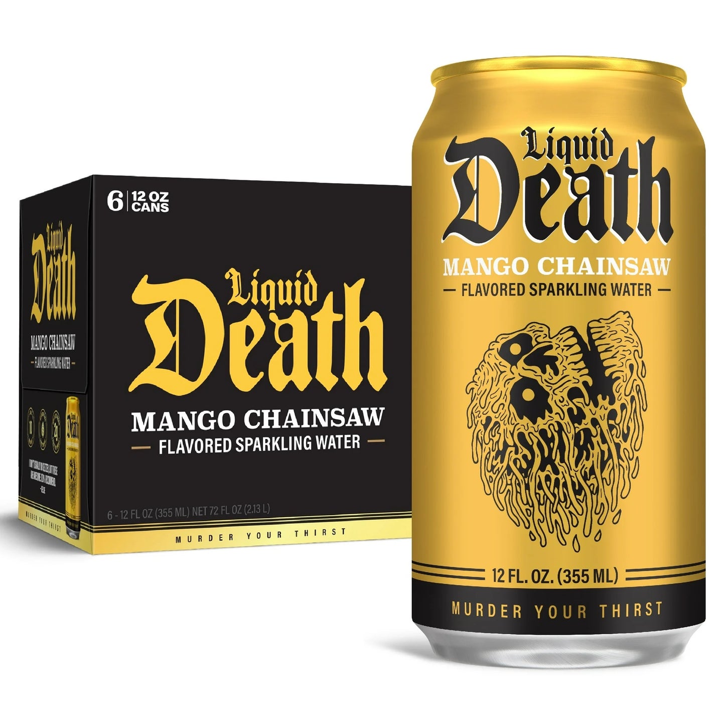 Liquid Death Mango Chainsaw 6pk