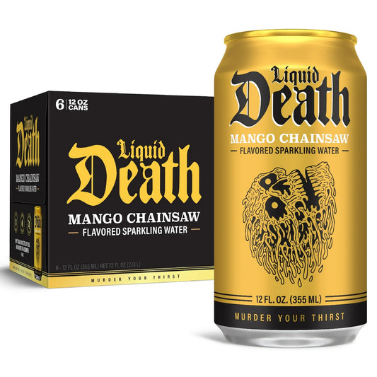 Liquid Death Mango Chainsaw 6pk