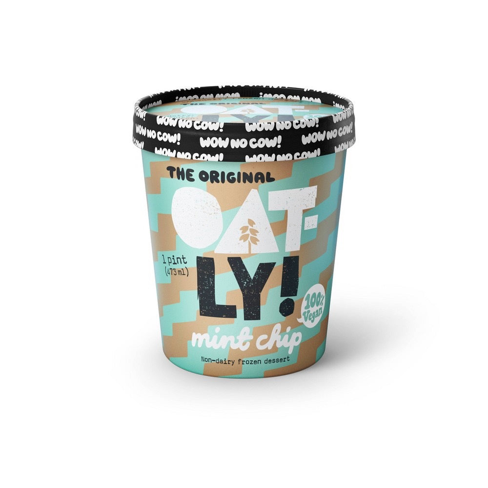Oatly Mint Chocolate Ice Cream