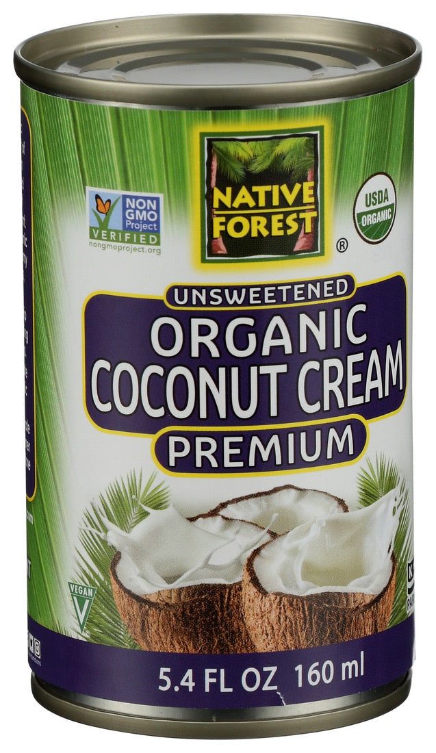 Native Forest - Unsweetened Organic Coconut Cream 5.4oz