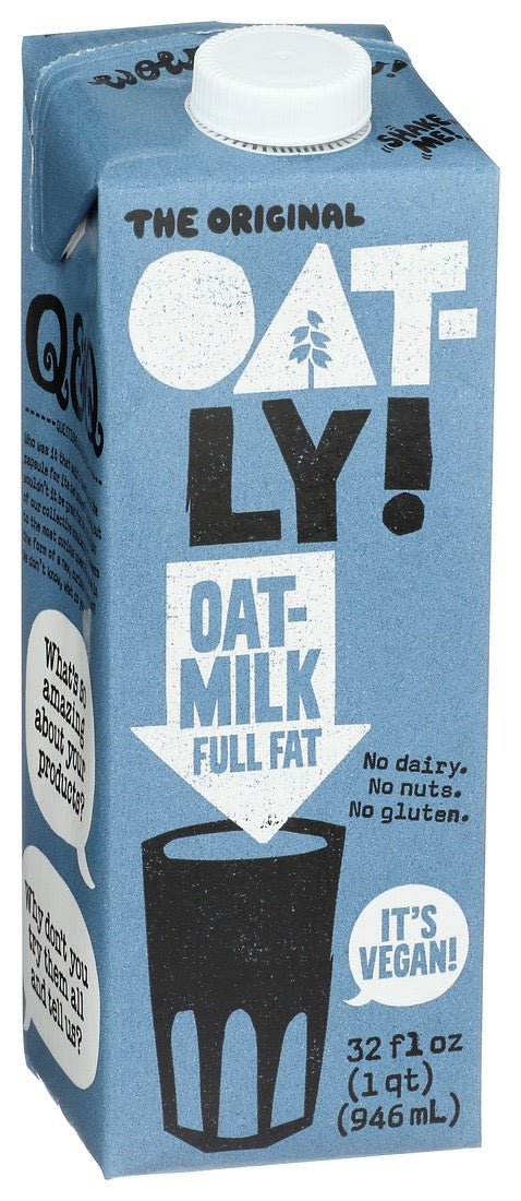 Oatly Full Fat Oat Milk 32oz