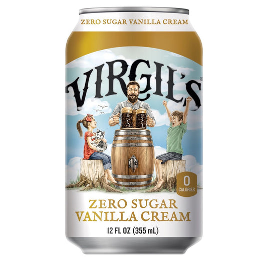 Virgil's Full Sugar Cream Soda 12oz