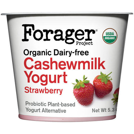 Forager Project Strawberry Cashew Yogurt