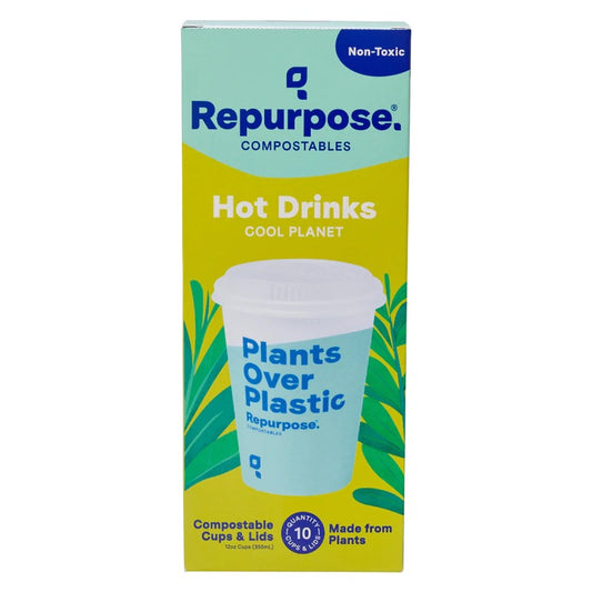Repurpose Compostable Cups W/ Lids