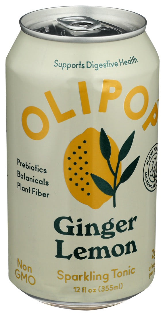 Olipop Ginger Lemon