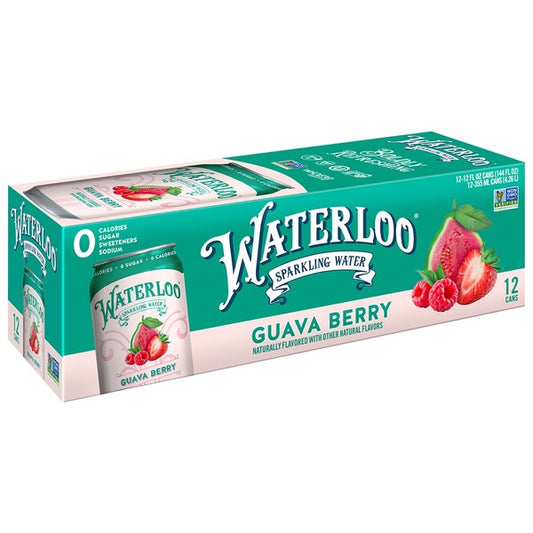 Waterloo Sparkling Guava Berry 12pk