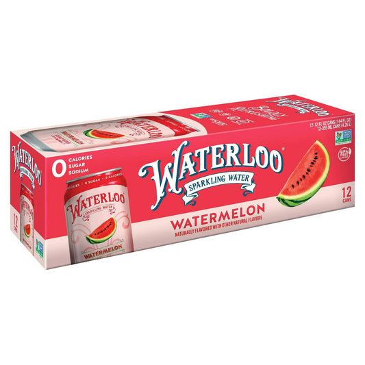 Waterloo Sparkling Watermelon 12pk